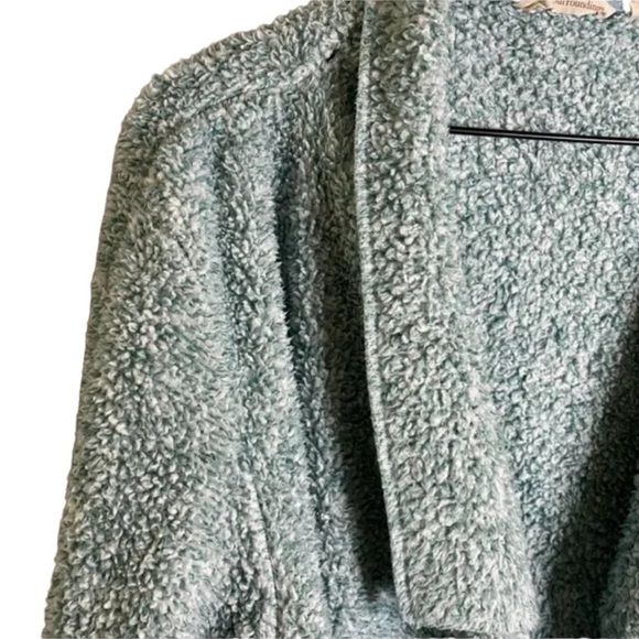 SOFT SURROUNDINGS Green Hug Me Cardi Size S - Picture 4 of 6